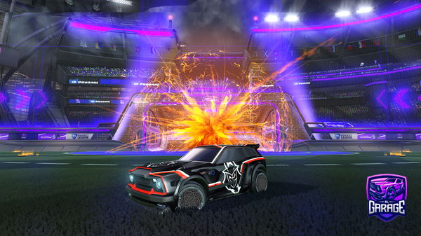 A Rocket League car design from SwayingPigeon