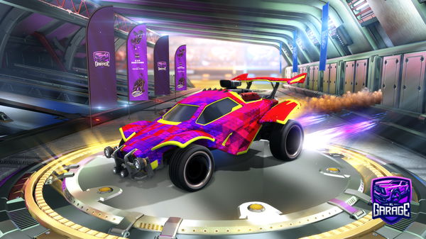 A Rocket League car design from Smokeflicxz