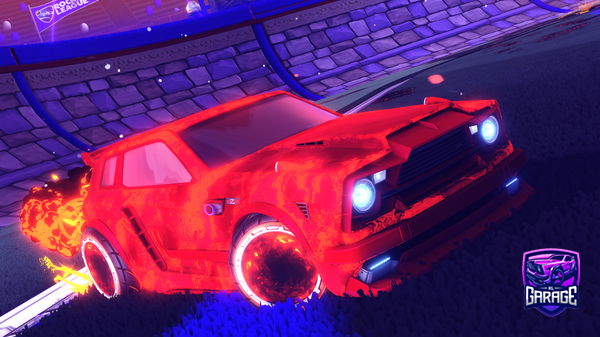 A Rocket League car design from shon4ik