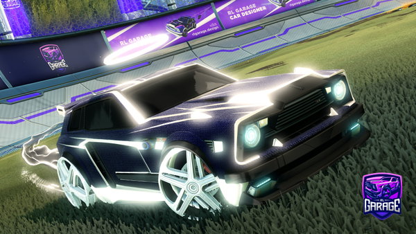 A Rocket League car design from V_Void092