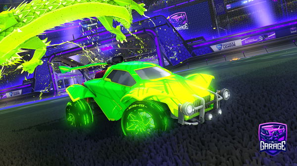 A Rocket League car design from catslikecheese2