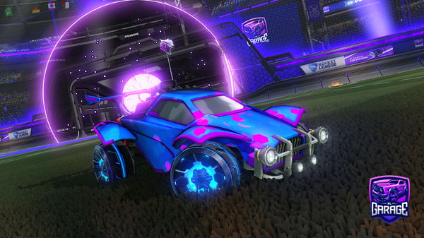 A Rocket League car design from Mystic4645