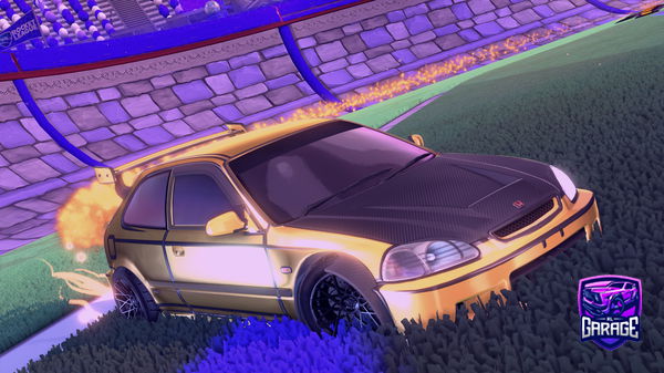 A Rocket League car design from Cozyeeu