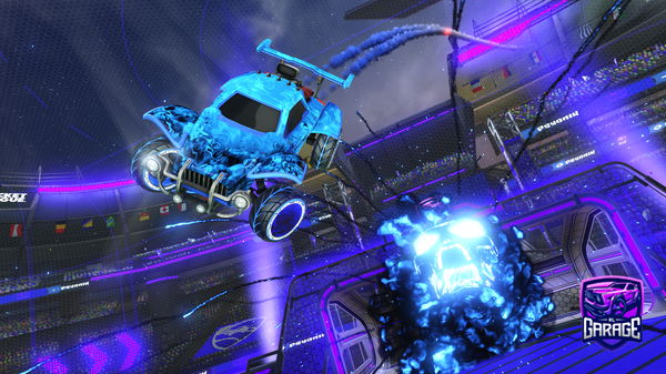 A Rocket League car design from youoiu