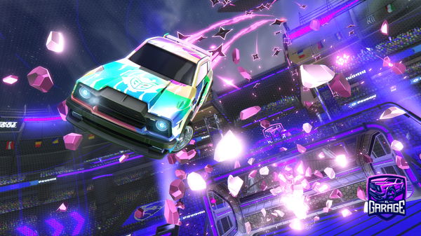 A Rocket League car design from KingofChoco