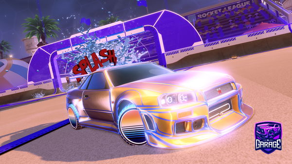 A Rocket League car design from Coconutderagol