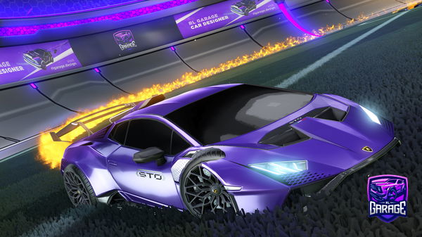 A Rocket League car design from ggNOT