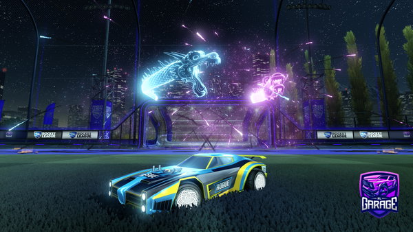 A Rocket League car design from CDS_Fury