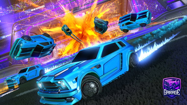 A Rocket League car design from TTVkarmaRL
