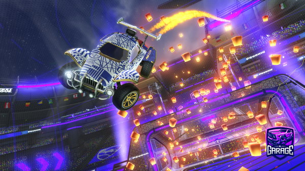 A Rocket League car design from KRYPEccy