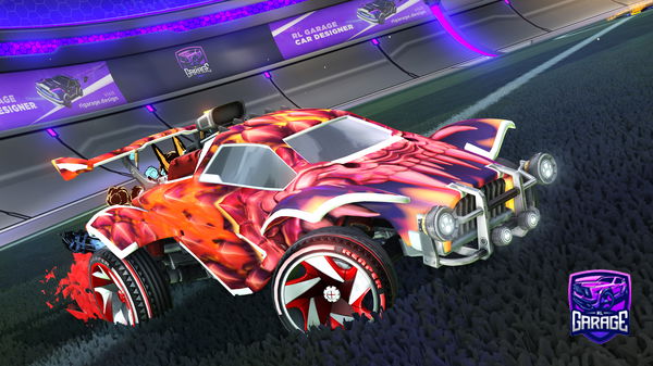 A Rocket League car design from 3070538