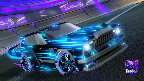 A Rocket League car design from Kingkaram693781