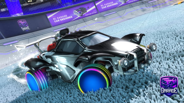 A Rocket League car design from BelugaMcCoy