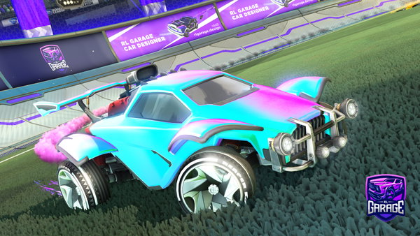 A Rocket League car design from figure1194