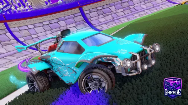 A Rocket League car design from happtsu