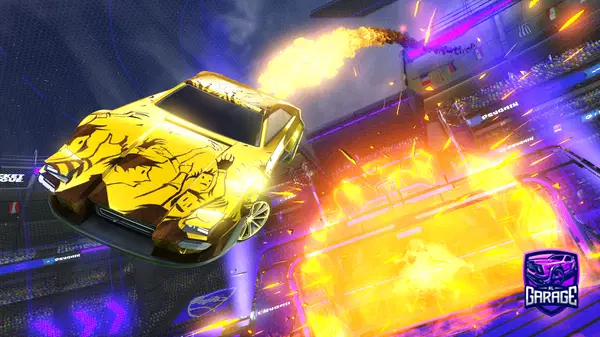 A Rocket League car design from JetShadow811