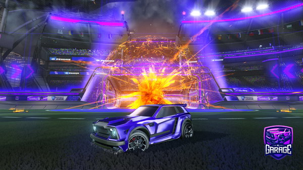 A Rocket League car design from vScales