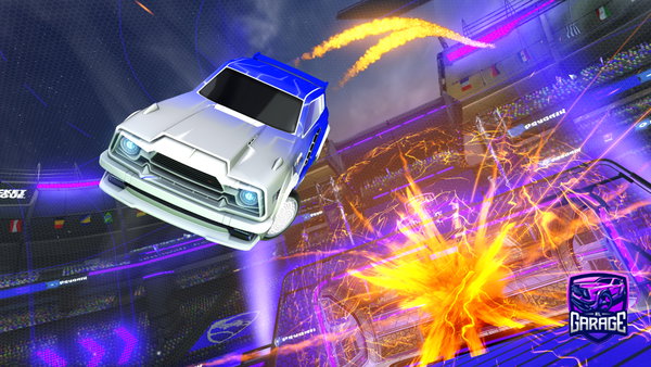 A Rocket League car design from ZaynOwOii