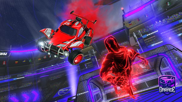 A Rocket League car design from BigVedj