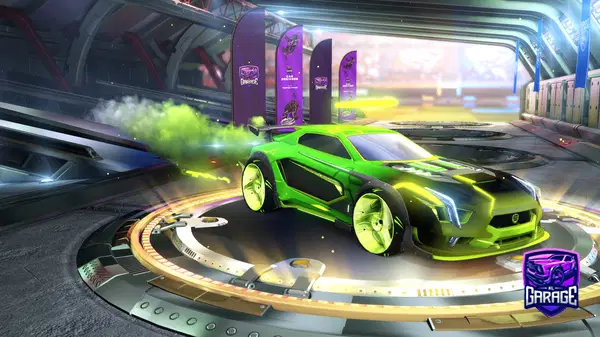 A Rocket League car design from Ryangoflying