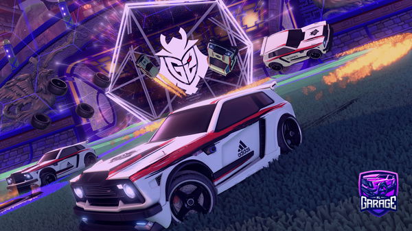 A Rocket League car design from Nateistall