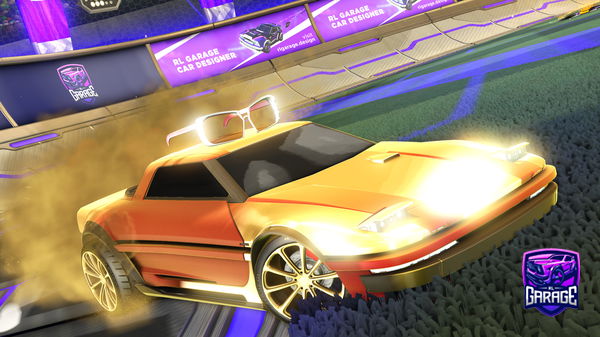 A Rocket League car design from irosario78