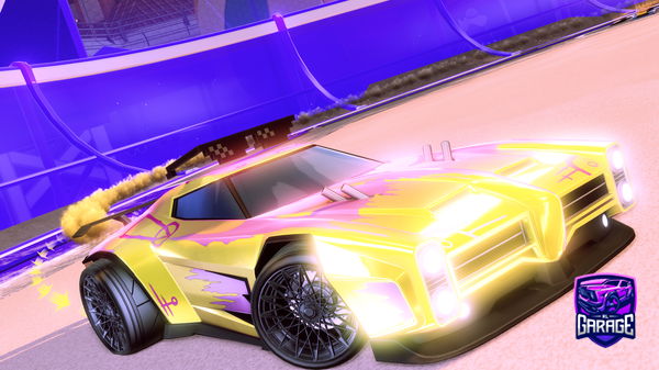 A Rocket League car design from Kdthenoob
