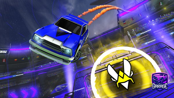 A Rocket League car design from shafierr