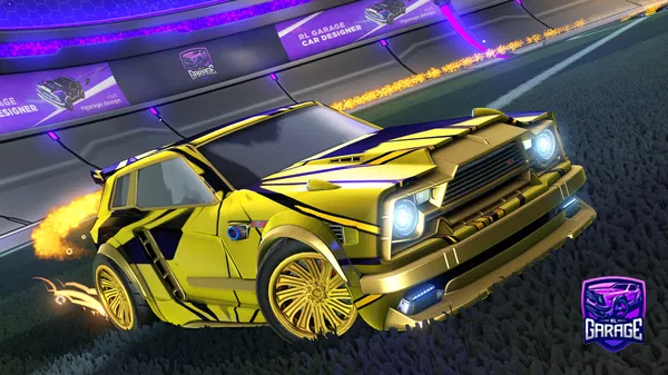 A Rocket League car design from Sharkie-Boy