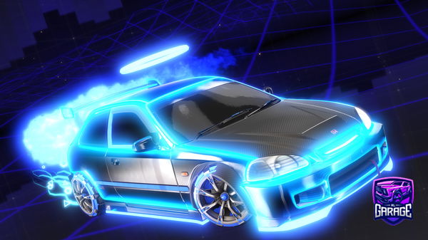 A Rocket League car design from Unleashed_Killer