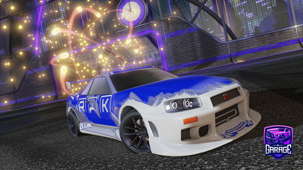 A Rocket League car design from gabriloco84