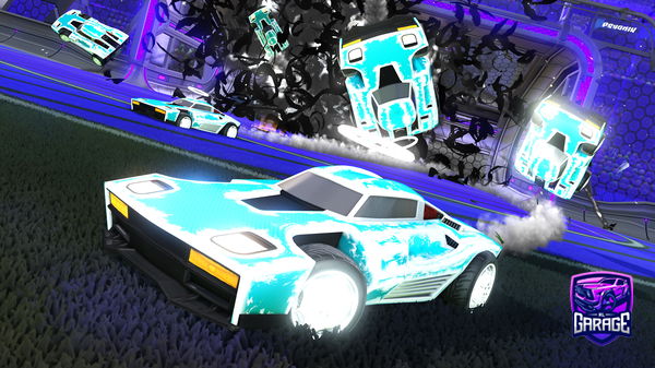 A Rocket League car design from Axlsghendo