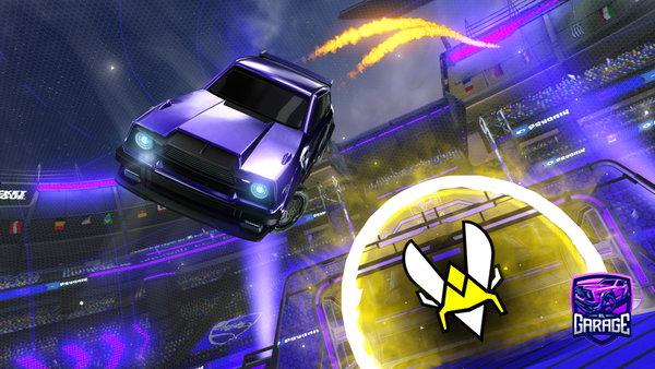 A Rocket League car design from XjalAadX