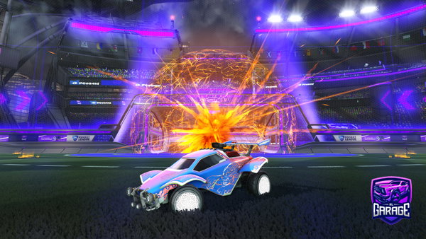 A Rocket League car design from SPIRITRAVAGE