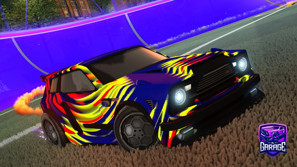 A Rocket League car design from beatking9
