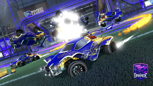 A Rocket League car design from Decality