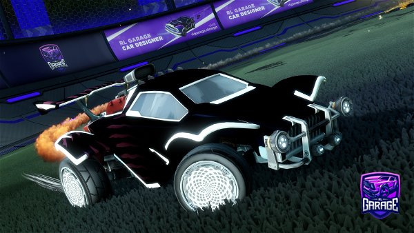 A Rocket League car design from yvrrc