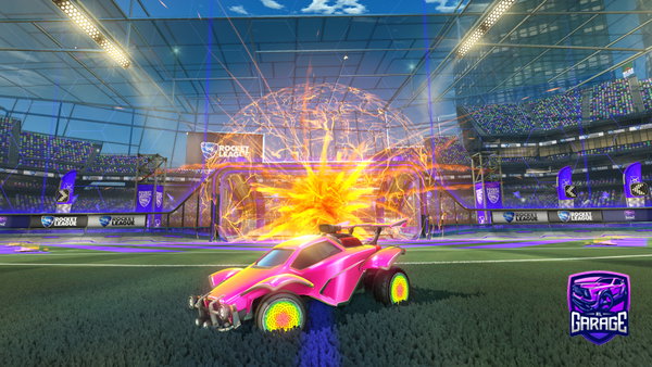 A Rocket League car design from IwantZombas77