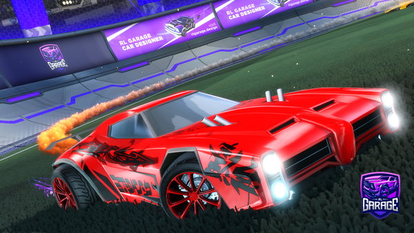 A Rocket League car design from VelaNovas