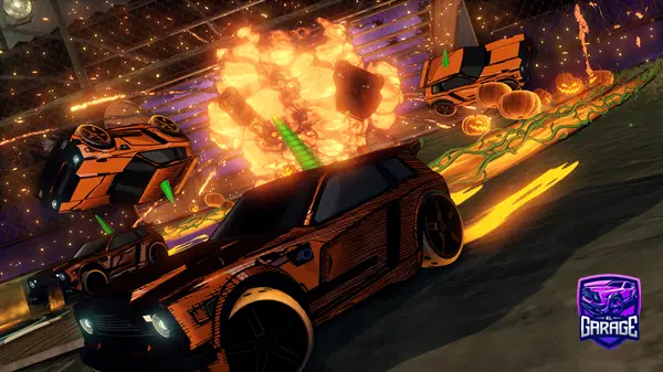 A Rocket League car design from NightJunior72