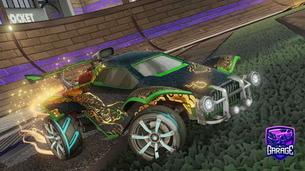 A Rocket League car design from Shooteo2313