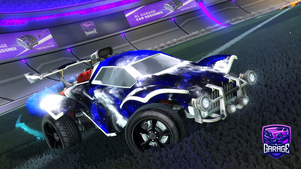 A Rocket League car design from Verge__