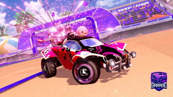 A Rocket League car design from ArielGamerTVFGA