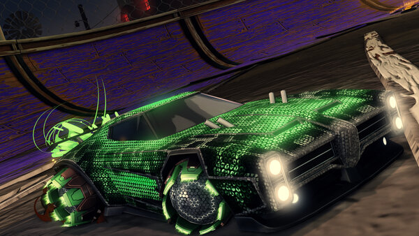 A Rocket League car design from est-oc31