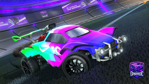 A Rocket League car design from Distinguished_goat