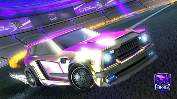 A Rocket League car design from LewanDOVasco