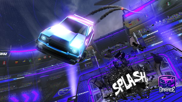 A Rocket League car design from Speed-Yousef