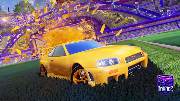 A Rocket League car design from iopnet