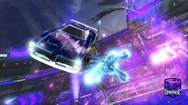 A Rocket League car design from GI1tch