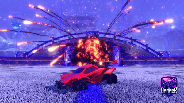 A Rocket League car design from X7-Ha7za